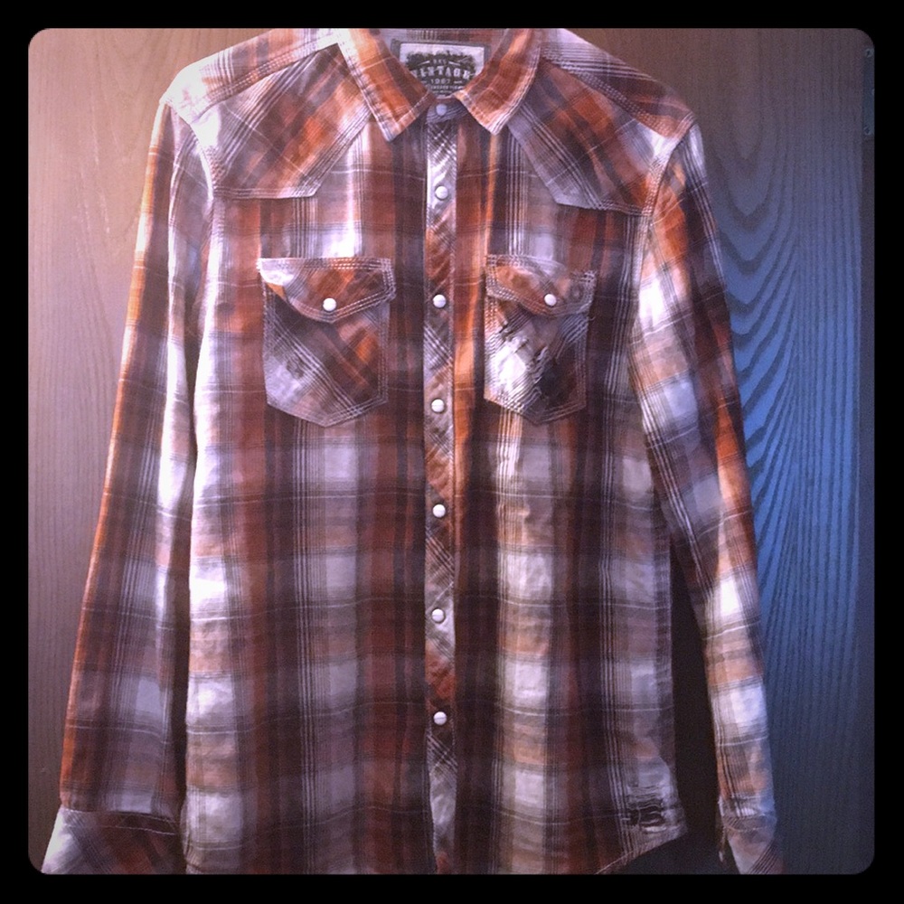 BKE long sleeved flannel